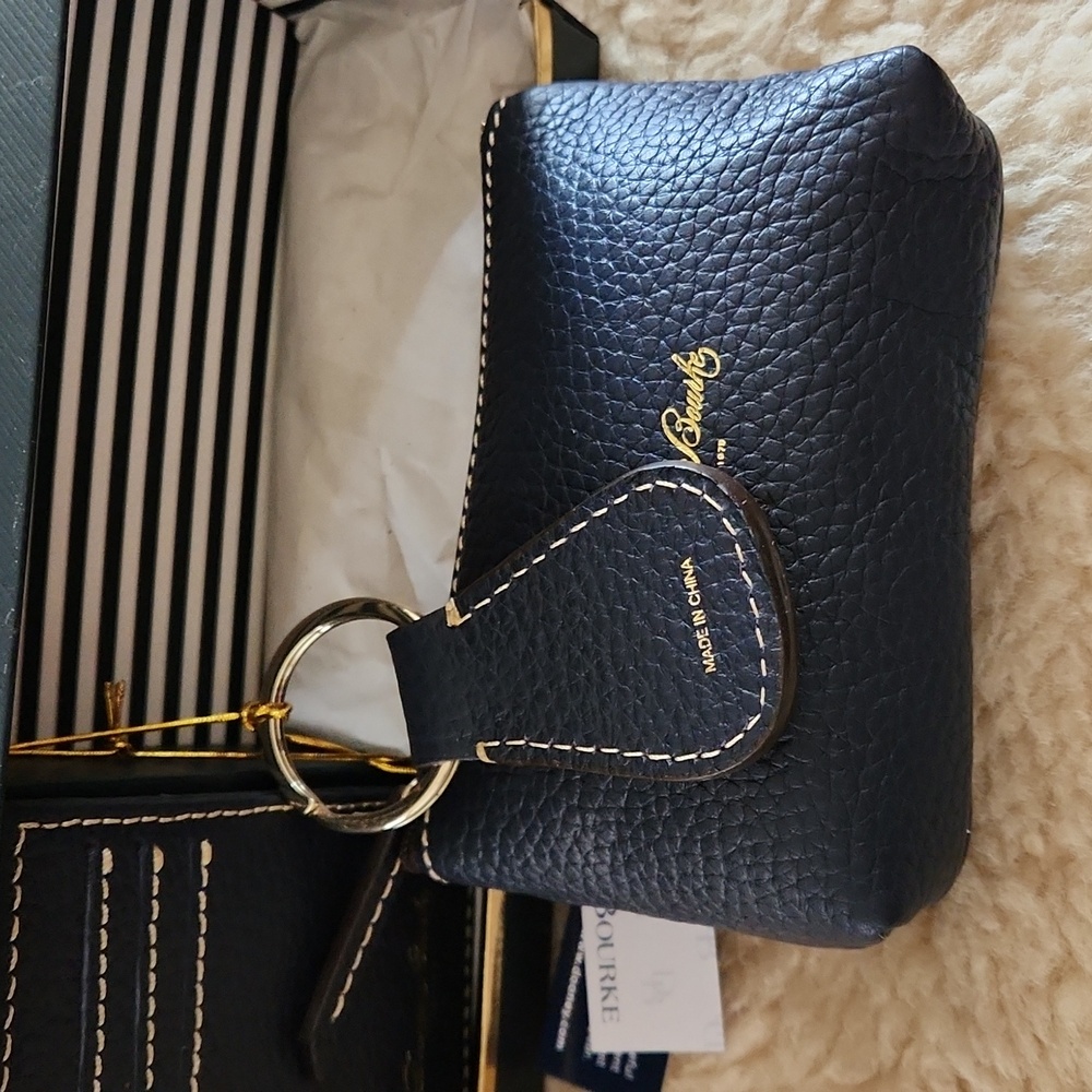Cute NWT IOB Dooney & Bourke Midnight Blue 3 Piece Gift Set 💙🖤🎁 - Picture 7 of 16